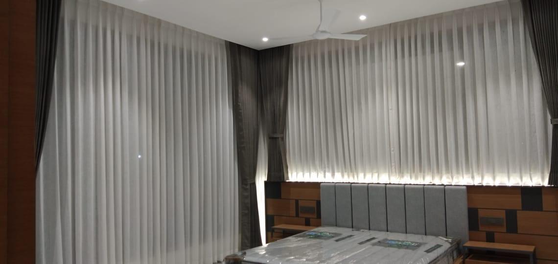 Curtain Designing Installation